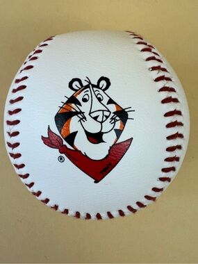 MINT Tony the Tiger Baseball Kelloggs Frosted Flakes Official Size Vintage